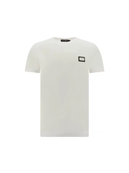 Koszulka Dolce And Gabbana z logo biała