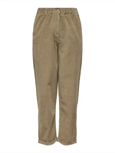 ONLY Pantaloni ONLFLORA deschis maro