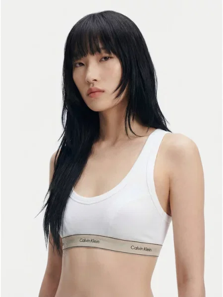 Nohavičky Calvin Klein Jeans biela