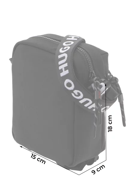 Geantă crossbody Hugo negru