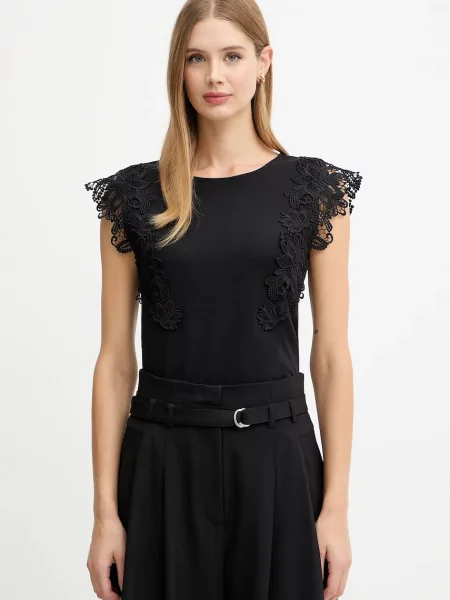 Morgan tricou din DFLOWER negru