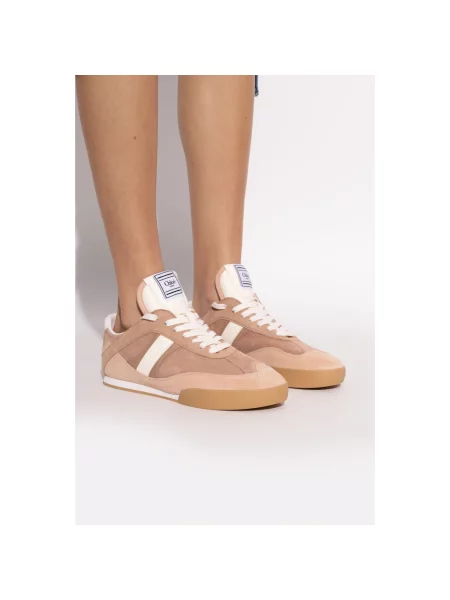 Sneakersy Chloe skórzane różowe