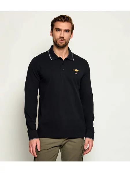 Tricou polo Aeronautica Militare negru