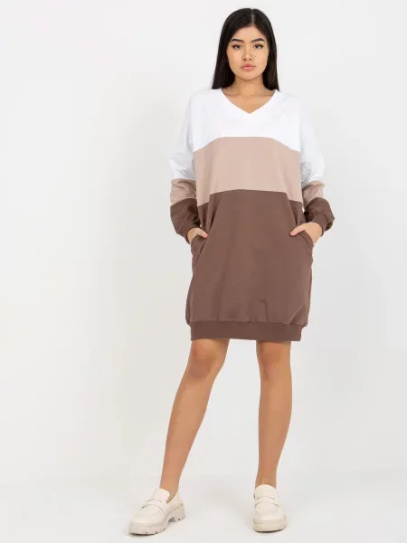 Rochie Fashionhunters de costum alb