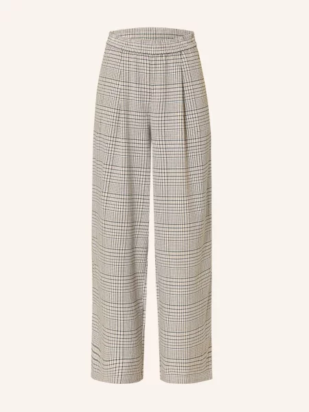Marc O'polo Denim Spodnie Z Materiału Typu Marlene beige beżowe