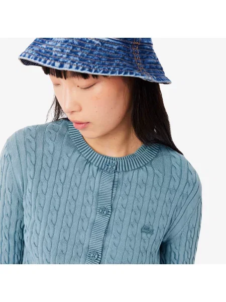 Lacoste кардиган блакитний