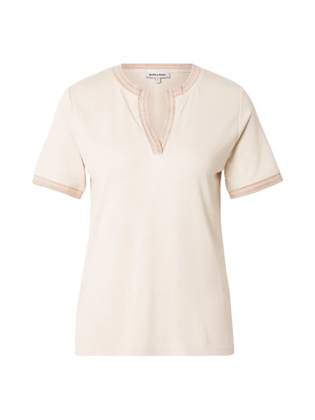 MORE & MORE Tricou crem