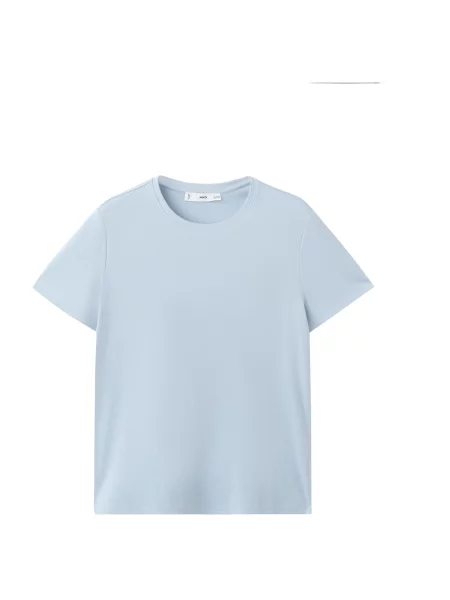 MANGO Tricou RITI deschis albastru