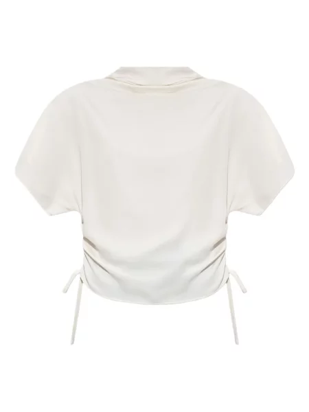 Șnur de strângere tricou Allsaints alb