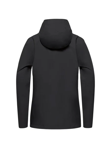 Dámska bunda do dažďa Jack Wolfskin Trailtime 2L black čierna