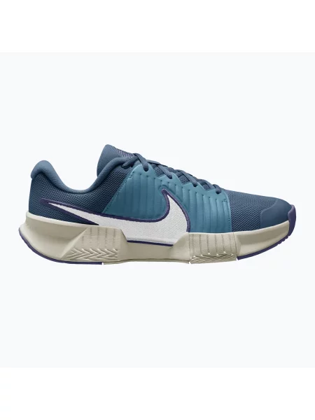 Încălțăminte de tenis pentru bărbați Nike GP Challenge Pro smokey blue/light bone/new slate/white alb
