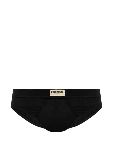 Chiloți Dsquared2 cu autograf negru