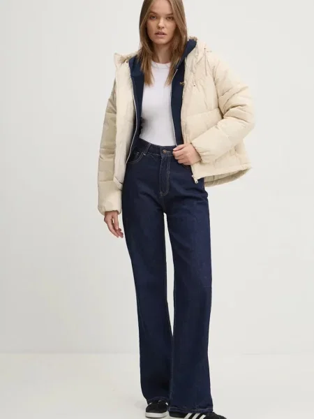 Tommy Jeans Zimné bundy Vail béžová