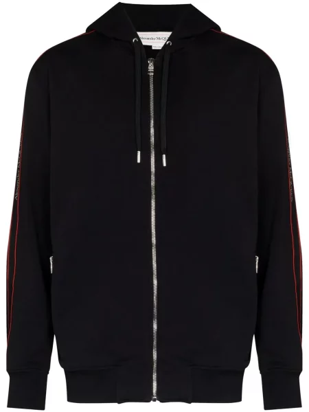 Mikina s kapucí Alexander Mcqueen černá