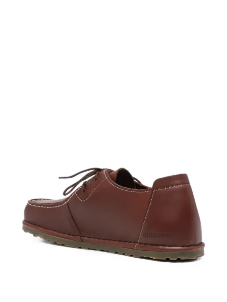Sneakerși Birkenstock din piele maro