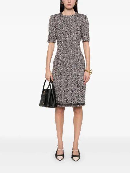 Midi šaty Lanvin červená