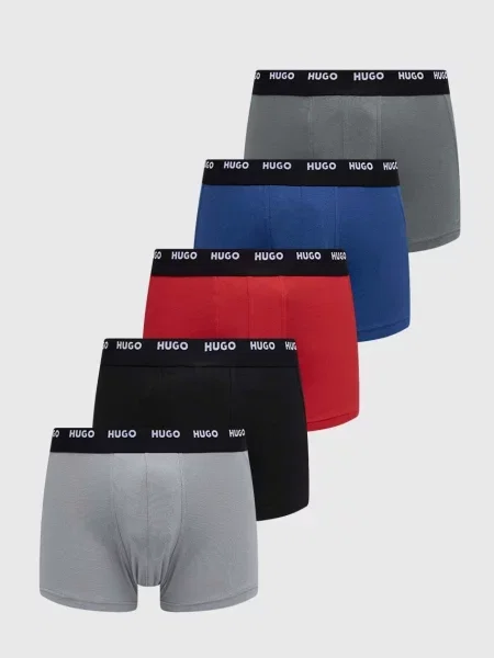 HUGO Boxerky modré