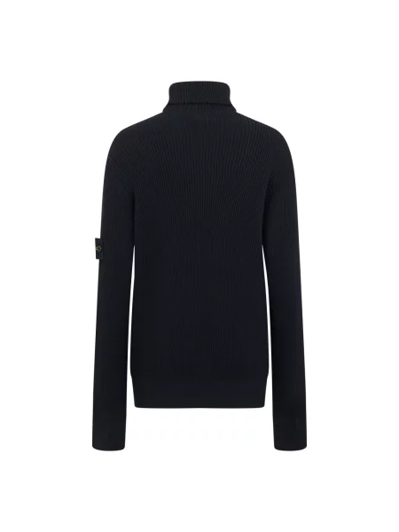 Sweter Stone Island z kamieniami czarny