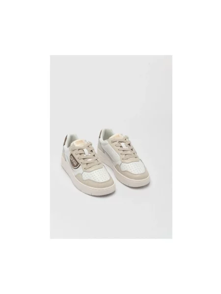 Sneakersy Colmar skórzane białe