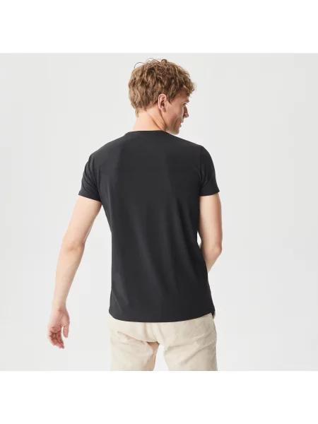 Lacoste футболка чорна