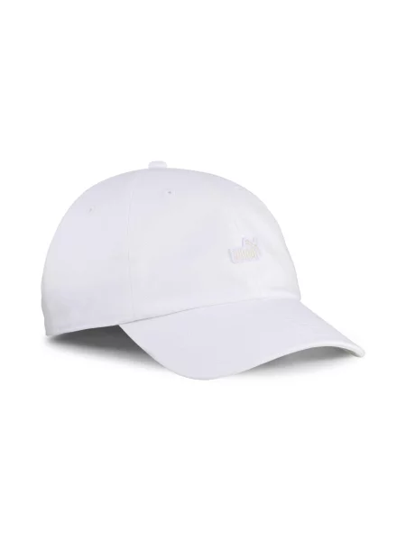 PUMA Ess Logo Patch Bb Cap Кепка Унісекс Комбінований верх білий
