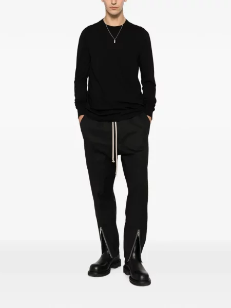 Lung tricou Rick Owens negru