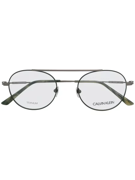 Okulary przeciwsłoneczne Calvin Klein zielone