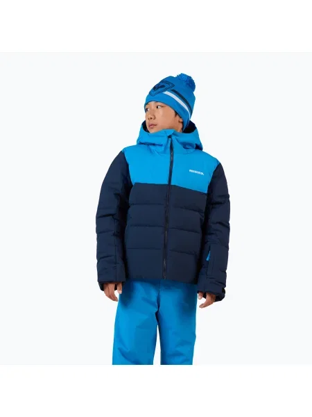 Gyerek sídzseki Rossignol Siz Quiled dark navy. Méret: haditengerészet