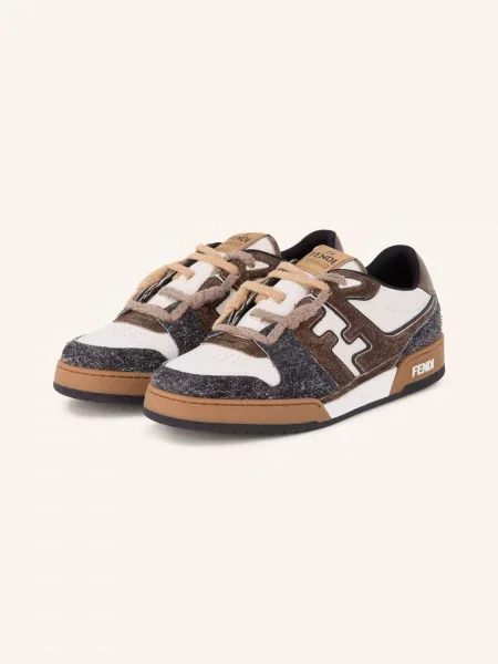 Fendi Trampki Match grau