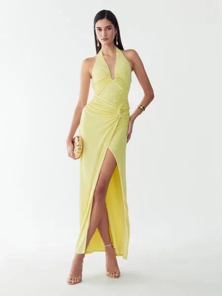 BWLDR Rochie Dakota' galben