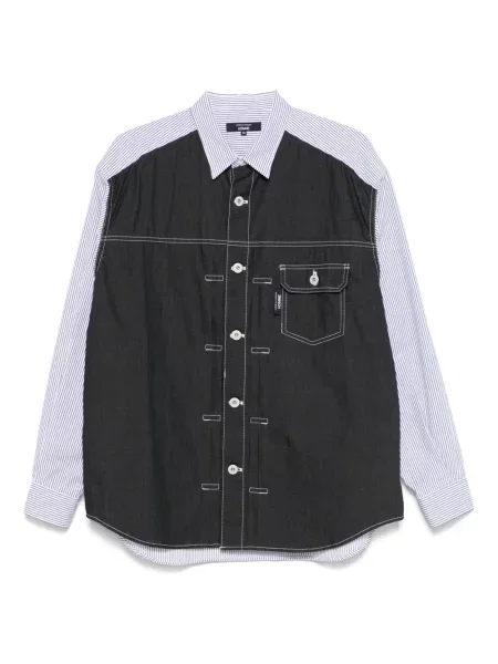 Cămașă Comme Des Garçons Homme cu dungi albastru