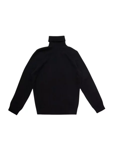 Lniany golf golf Samsoe Samsoe czarny