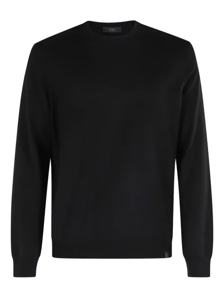 Pulover Fay de lână negru