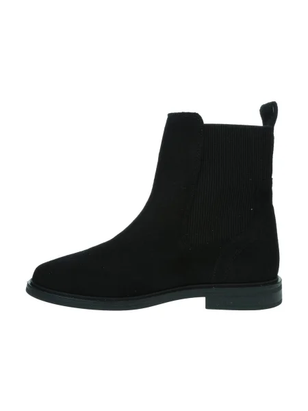 Tommy Hilfiger De piele ghete chelsea negru