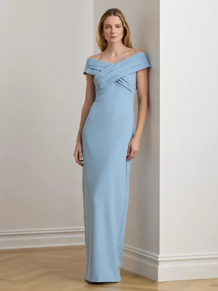 Lauren Ralph Lauren Rochie de seară deschis albastru