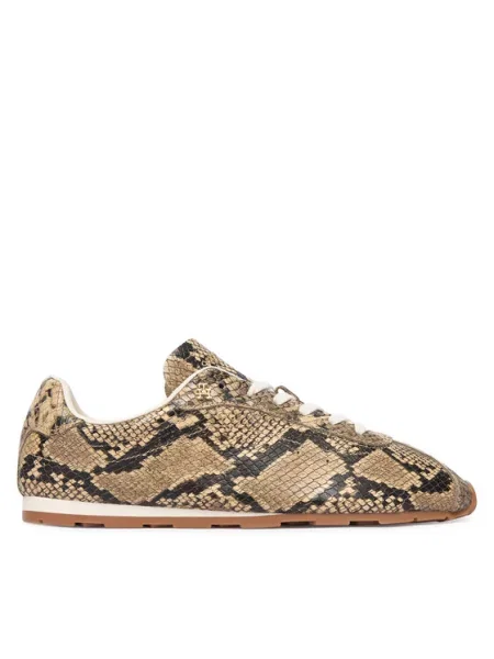 Αθλητικά Tommy Hilfiger Bella Sneaker Snake καφέ