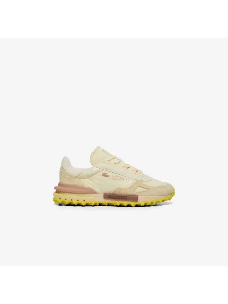 Lacoste Skórzane Sneakersy Elite Active beżowe