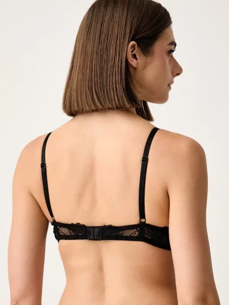 Guess сутиен от дантела TAYLOR черно