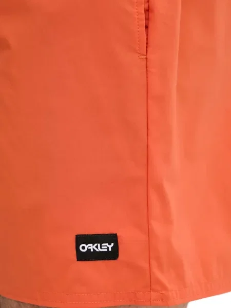 Slip de baie Oakley cu cordon portocaliu