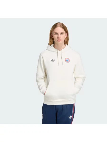 Bluza z kapturem i grafiką FC Bayern Muenchen OG biała