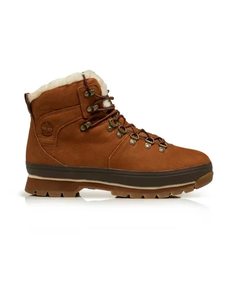 Botki Timberland skórzane brązowe