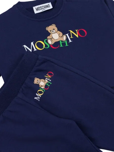 Komplet dresowy dziecięcy Moschino niebieski