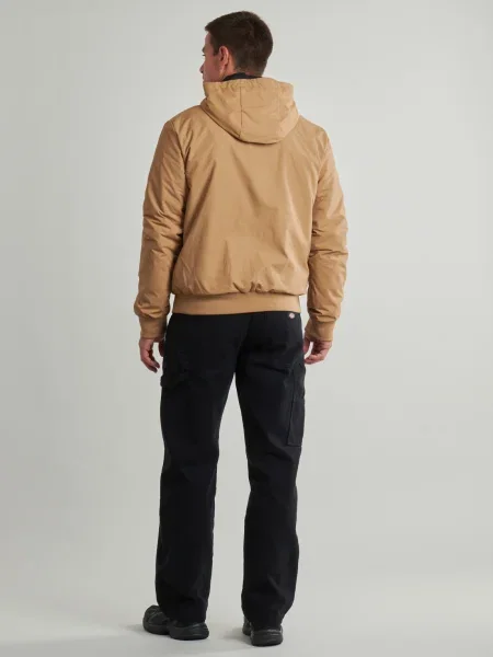 Geacă Emporio Armani Ea7 cu glugă bej