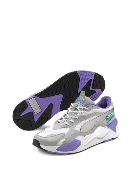 Sneakerși Puma argintiu