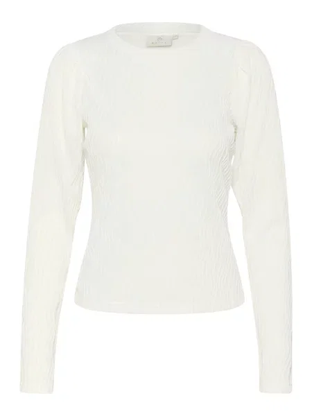 Kaffe Tričko Gerit' bílá