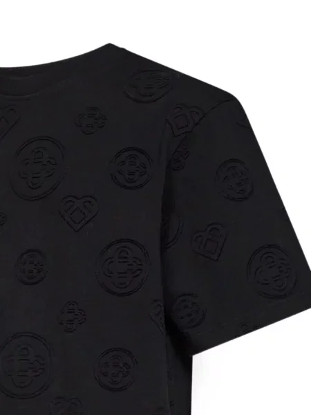 Tricou Casablanca cu aplicații negru