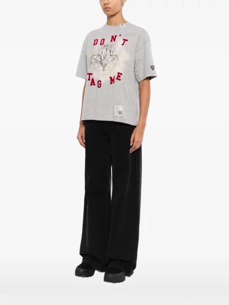 Tricou Maison Mihara Yasuhiro cu imagine gri