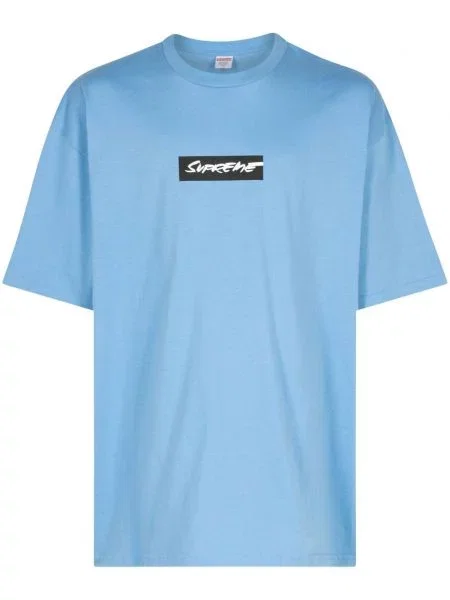 Tricou Supreme cu imagine albastru