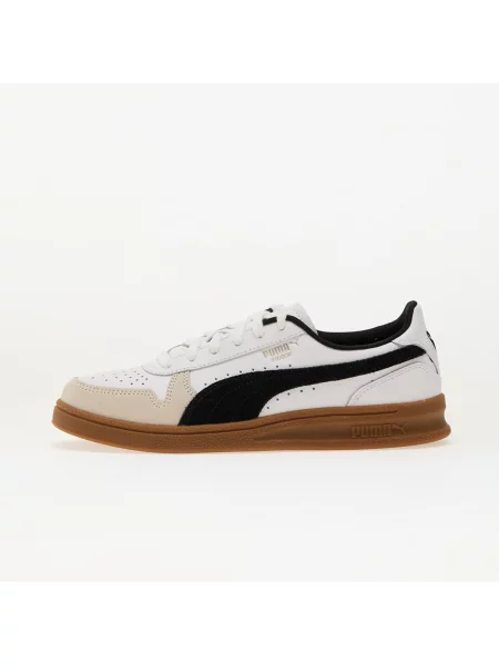 Tenisky Puma Indoor Puma White-Puma Black-Gum EUR 37 bílé