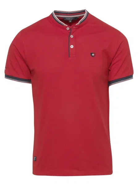 KOROSHI Majica modra / rdeča bela